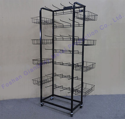 Patata Chip Display Candy Stand Wire Mesh Basket Shelf
