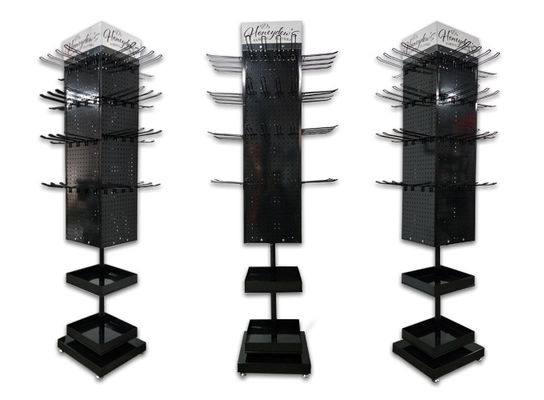 Banco di mostra girante a pile dello scaffale dei gioielli del braccialetto