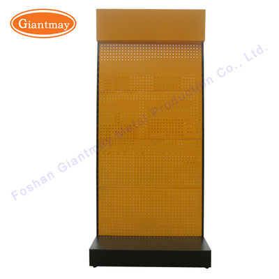 Gli scaffali della macchina utensile rivestono di ferro lo scaffale che accantona i banchi di mostra del metallo di Pegboard